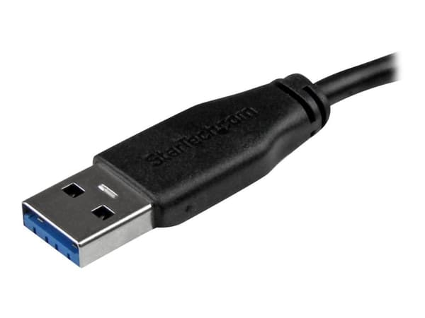 StarTech 2m 6ft Slim USB 3.0 A to Micro B Cable M/M - Mobile Charge Sync USB 3.0 Micro B Cable for Smartphones and Tablets (USB3AUB2MS) - USB-kabel...