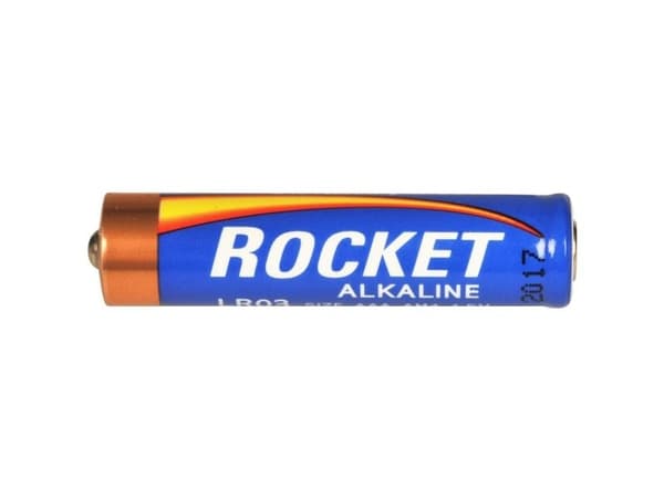 Paristo, raketti, emäksinen, AAA, 1