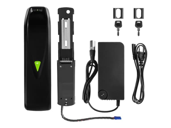 Green Cell EBIKEGCF02, Akku, Musta