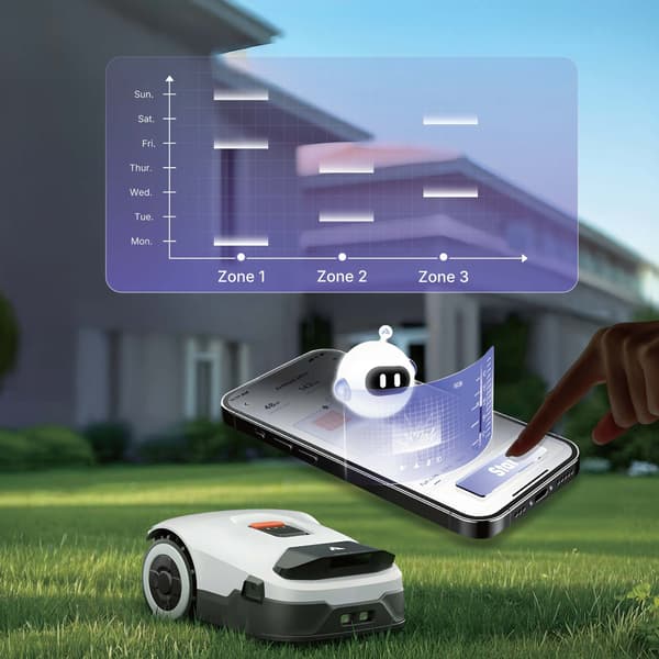 Anthbot Genie 1000 robotgressklipper - 2000 m2 - RTK-GPS + kamera