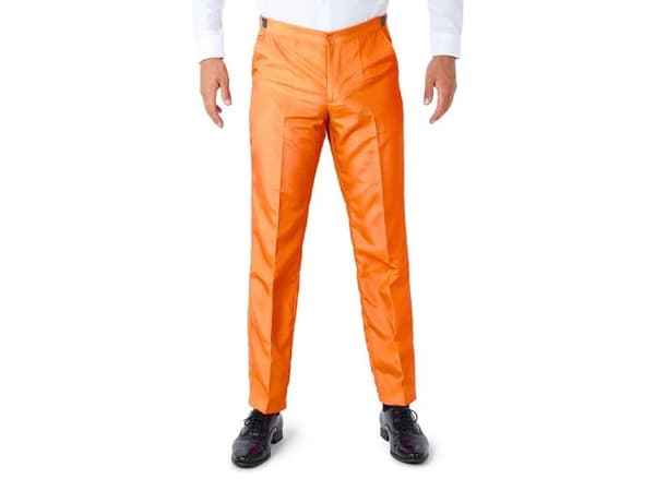 Suitmeister orange kostym