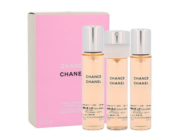 Chanel Chance EDT - Refill W 3 x 20 ml