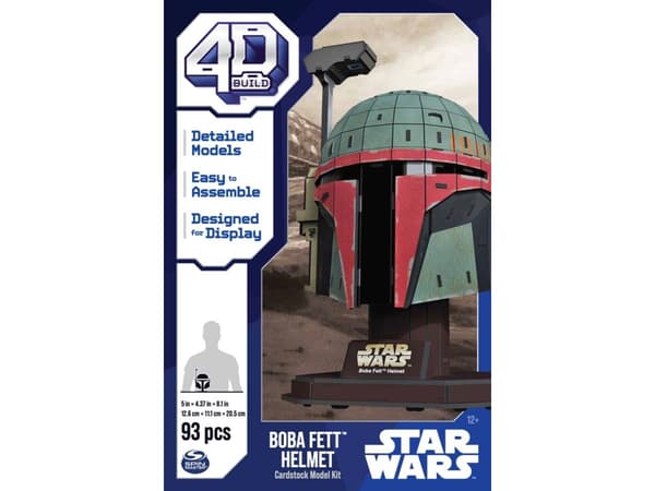 4D palapelit Boba Fett kypärä