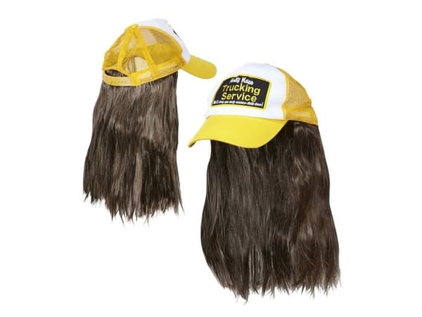 Trucker lippis hiukset