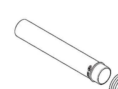 Adapter Ø45x280 t/skyllerør iFrame-cist