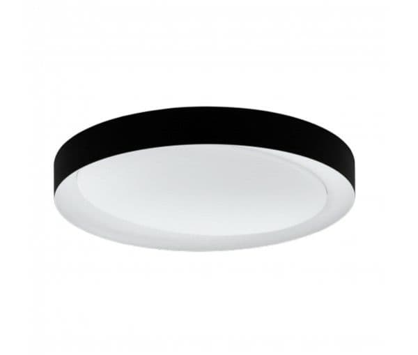 EGLO LAURITO LOFT 2760 lm Ø490 SORT/HVIT