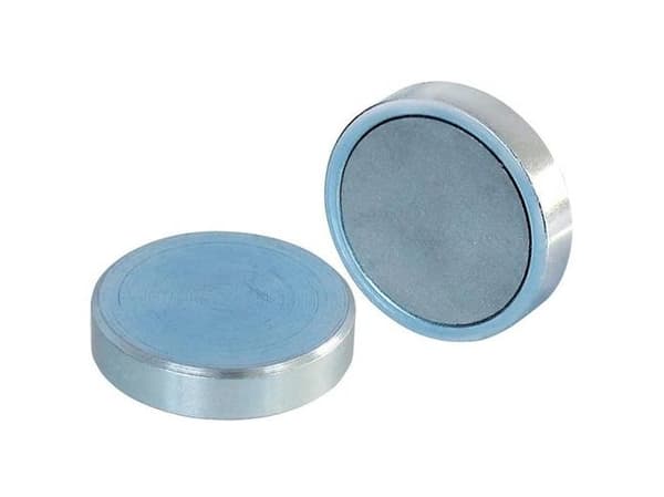 Pottemagnet Ø32mm 8,0kg flad ECLIPSE 1stk