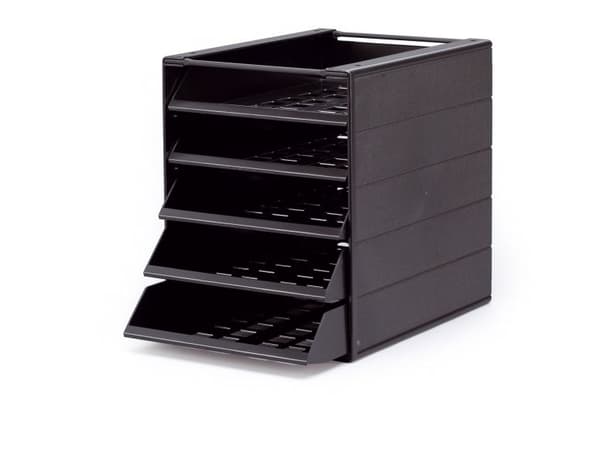 Durable IDEALBOX BASIC 5, Musta, C4, 5 laatikko(a), 250 mm, 322 mm, 332 mm