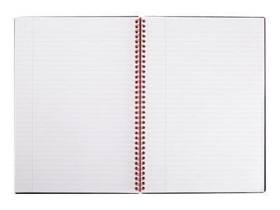 Notesbog black n red 400047653 pp linjeret a4