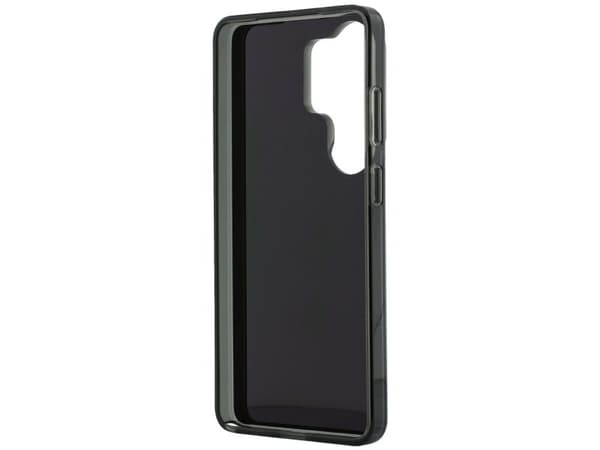 Guess IML Big Metal 4G Script-deksel til Samsung Galaxy S26 Ultra - sort