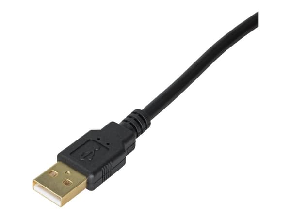 Akyga AK-USB-23 - USB-adapter - USB (hann) til USB (hunn) - 15 cm - svart