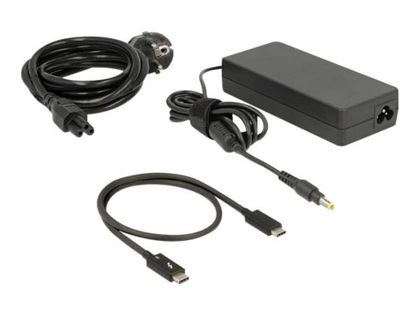 Delock Thunderbolt 3 Docking Station 5K - Dokkingstasjon - Thunderbolt 3 - HDMI - 1GbE
