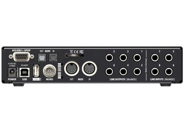 RME Fireface UCX II-ljudkort för USB-buss