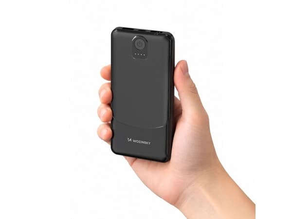Wozinsky Wpower WPBBK-2 powerbank 10000mAh - svart