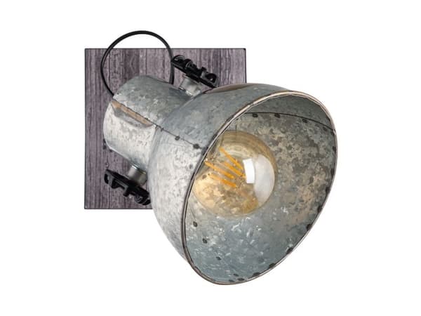 EGLO BARNSTAPLE vegglampe antikk brun