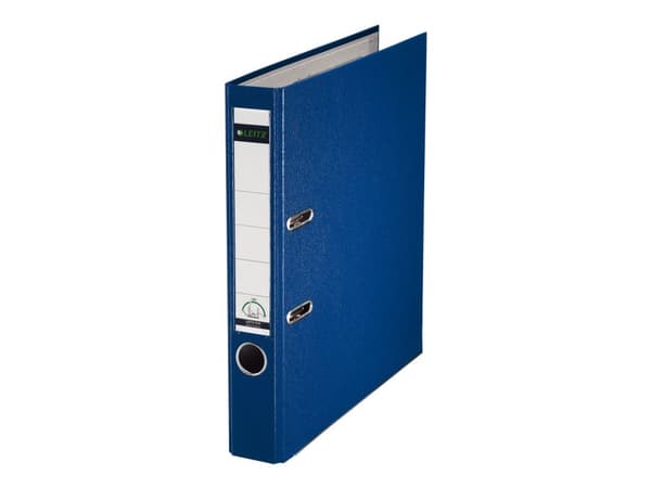 Brevordner Leitz 180° PP A4 50mm blå - (10 stk.)