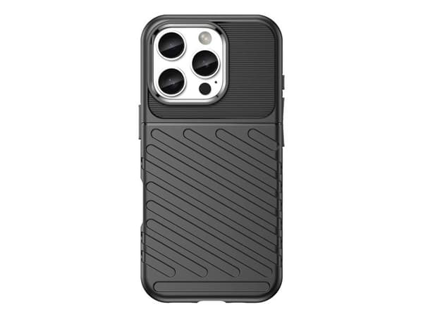 Hurtel Etui silikonowe Thunder Case do iPhone 16 Pro - czarne