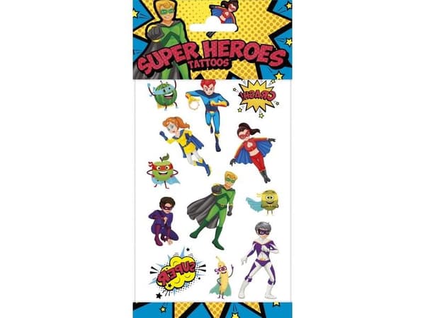 Superhelte tatoveringer