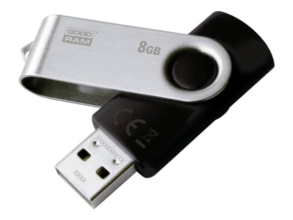 GOODRAM UTS2 - USB flashdrive - 8 GB - USB 2.0 - sortering