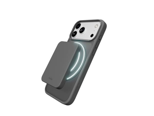 Puro Gradient TPU kotelo yhteensopiva MagSafe iPhone 17 Pro - harmaa - harmaa