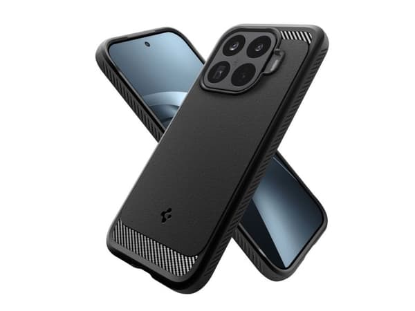 Spigen Rugged Armor Case for Xiaomi 17T - Matte Black