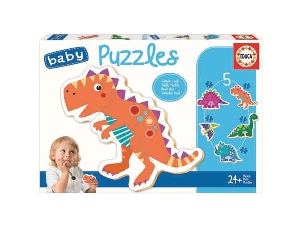Educa Baby Puzzles 5 pcs Dinosaurs
