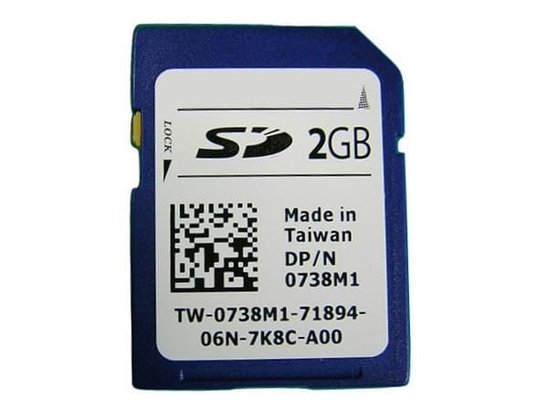 2GB SD-kort ENDAST för internt SD-modul (ingen modul