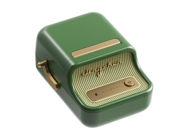 Niimbot B21 Pro bärbar etikettprinter (mörkgrön)
