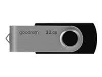 GOODRAM UTS2 - USB flash-enhet - 32 GB - USB 2.0 - svart