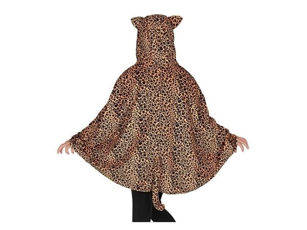 Leopard poncho