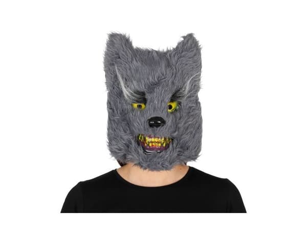 Uhyggelig ulvemaske