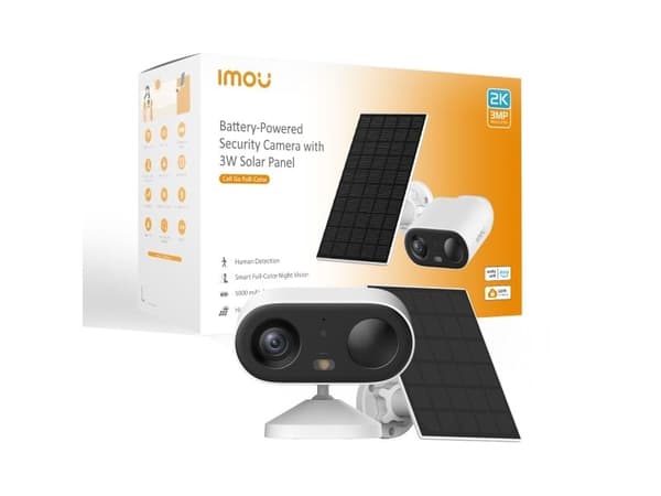IMOU IPCam Cell Full Color-kamera + solpanel