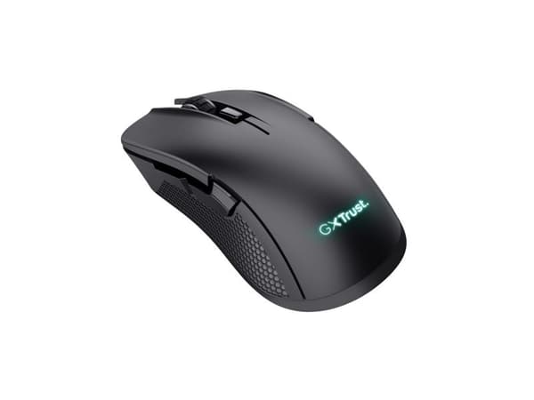 Trust GXT 931 Ybar, Oikeakätinen, Laser, Bluetooth, 7200 DPI, musta