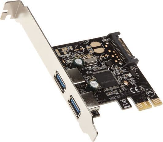InLine 76666L, PCIe, USB 3.2 Gen 1 (3.1 Gen 1), Lavprofil, 5 Gbit/sek., Windows 7 Home Basic, Windows 7 Home Basic x64, Windows 7 Home Premium, Win...