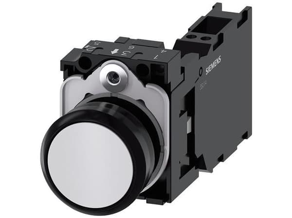 Siemens 3SU11000AB603FA0 3SU1100-0AB60-3FA0 Tryckknapp 1 del