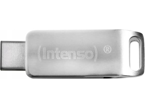 Intenso cMobile Line - USB-flashstasjon - 128 GB - USB 3.2 Gen 1 / USB-C - sølv