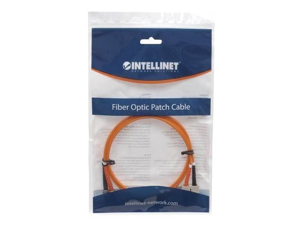 Intellinet fiberoptisk patchkabel OM1 ST/SC 2 m orange duplex 62,5/125 µm LSZH