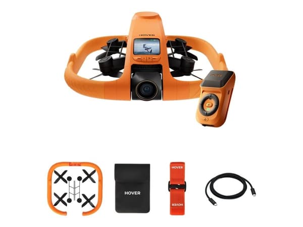 HOVERAir AQUA Standard Combo - Kameradron - svart, oransje
