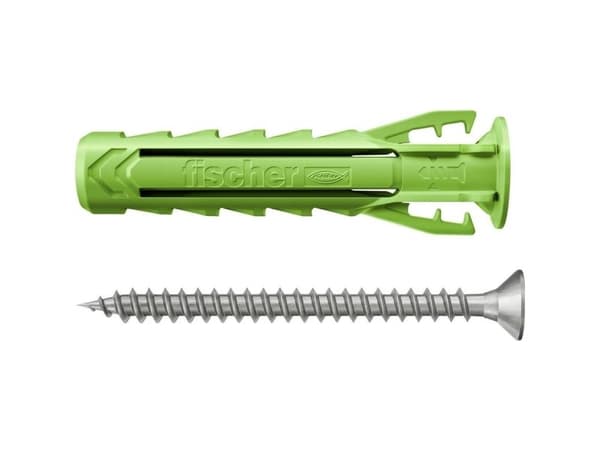 Fischer 567937 SX Plus vihreä raakatulppa 20 kpl