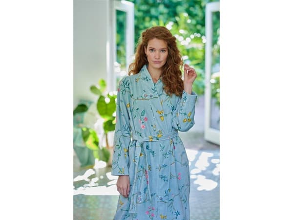 PIP Studio Pip Studio Bathrobe Les Fleurs Blue XS