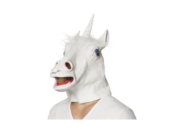 Enhjørning maske