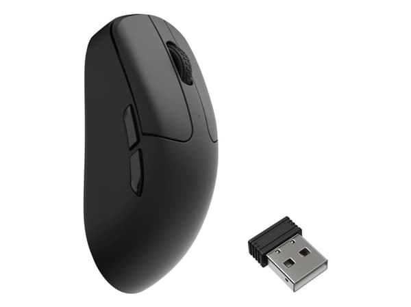 Keychron M2, Oikeakätinen, Optinen, RF Wireless + Bluetooth + USB Type-C, 30000 DPI, musta