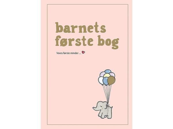 Barnets første bok - ROSA | Simone Thorup Eriksen