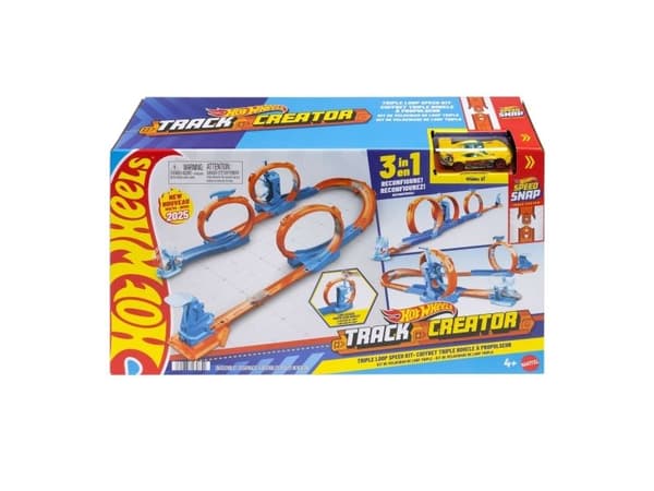 Hot Wheels Track Creator Triple Loop Frenzy