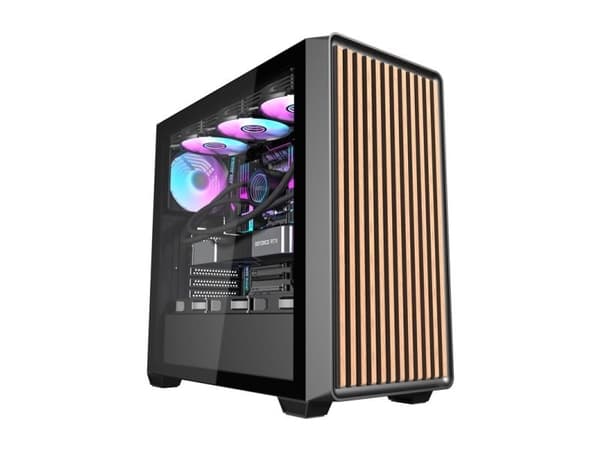 Darkflash DS900WD datorskal (svart) + 4 fläktar