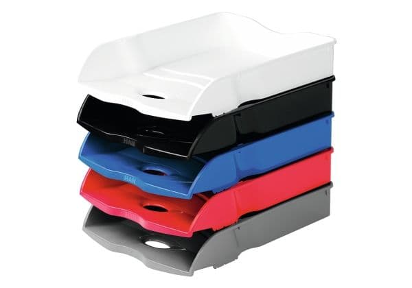 HAN Briefablage, 1 skuffer, Plastikk, Hvit, 6 stykker, 63 mm, 259 mm
