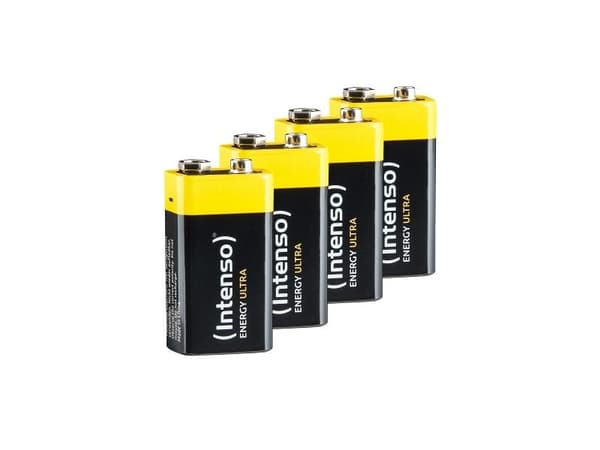 Intenso alkaliske batteri E-blokk LR61 9V (7501454)