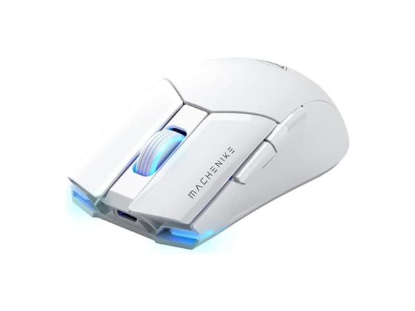 Machenike M7 Pro trådløs gamingmus - hvit