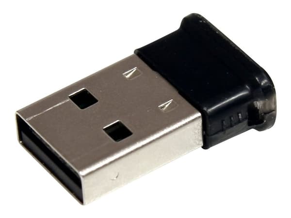 Startech Bluetooth Adapter - Mini USB Adapter - Bluetooth 2.1 - Class 1 EDR - Bluetooth Receiver (USBBT1EDR2) - Nettverksadapter - USB - Bluetooth ...