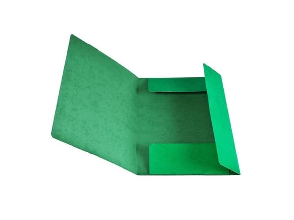 Elastikmappe, BNT Bnt/Office grøn, 210x297mm, Karton/elastik - (48 stk.)